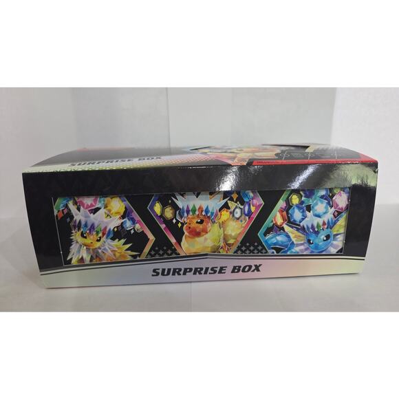 Pokemon Prismatic Evolutions Surprise Box, Dice, Condition Markers, Card Divider - Picture 2 of 9